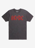AC DC Faded Logo T-Shirt