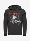 space adventure Death Star TIE Fighters Hoodie