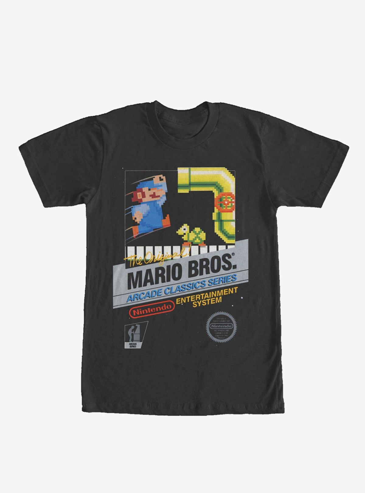 Nintendo retro platform gamer Bros Arcade Classics T-Shirt 2