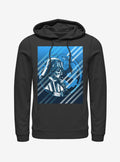 space adventure Darth Vader Death Star Stripes Hoodie