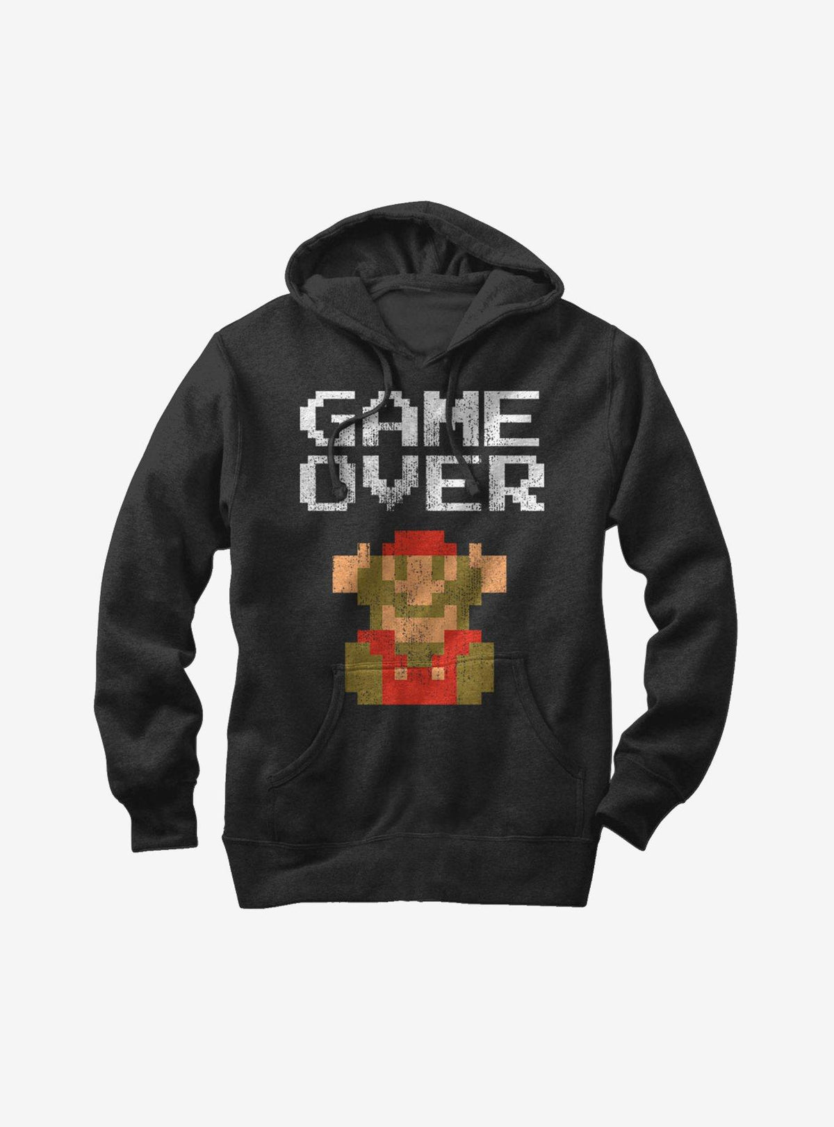 Nintendo retro platform gamer Game Over Hoodie
