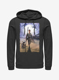 space adventure Rey on Jakku Hoodie