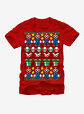 Nintendo Ugly Christmas Sweater retro platform gamer T-Shirt