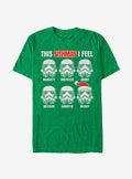 space adventure Christmas Sithmas Stormtroopers T-Shirt