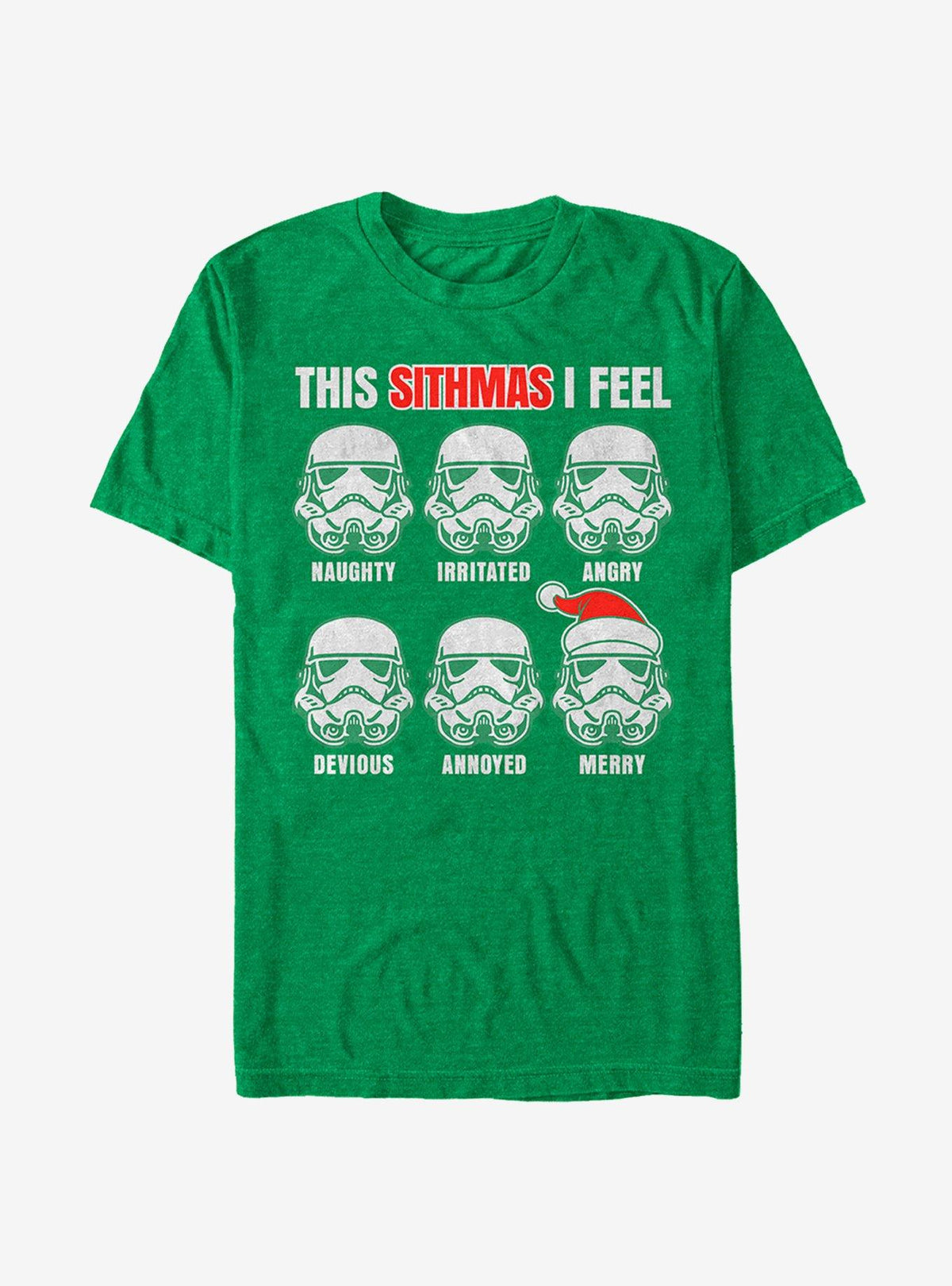 space adventure Christmas Sithmas Stormtroopers T-Shirt