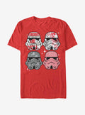 space adventure Christmas Stormtrooper Helmets T-Shirt