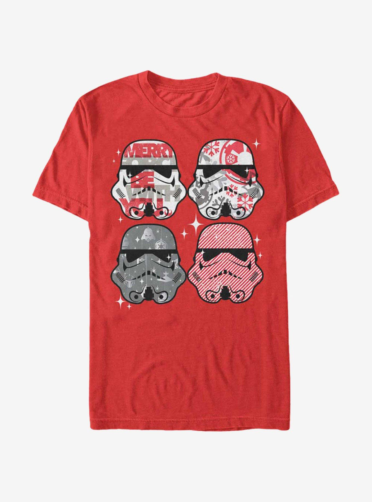 space adventure Christmas Stormtrooper Helmets T-Shirt