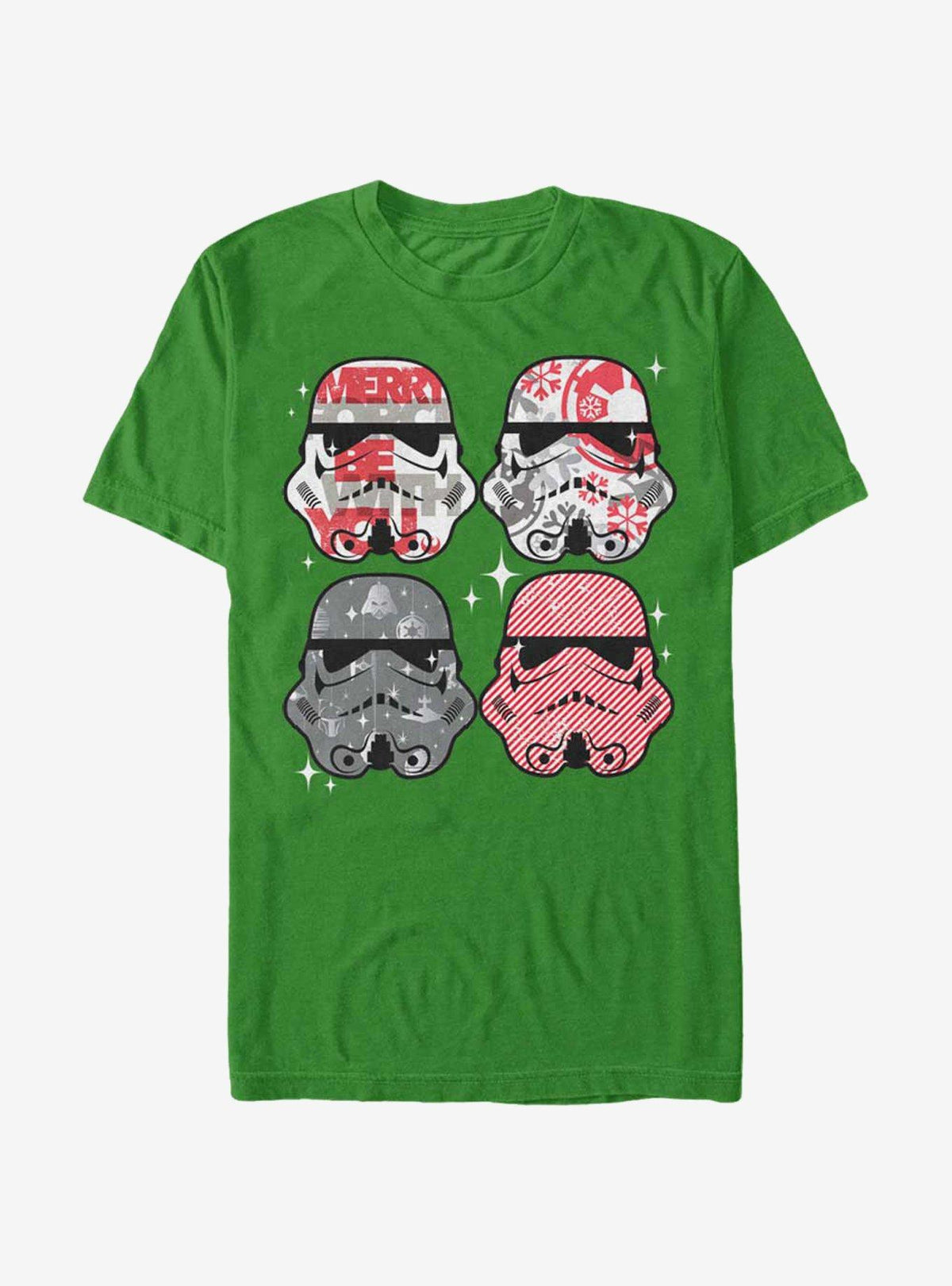 space adventure Christmas Stormtrooper Helmets T-Shirt 2