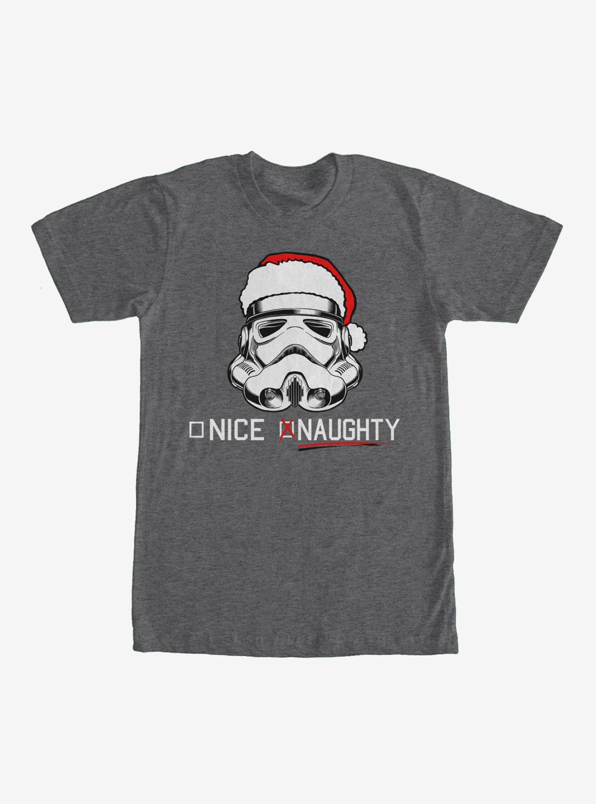 space adventure Christmas Stormtrooper Naughty List T-Shirt