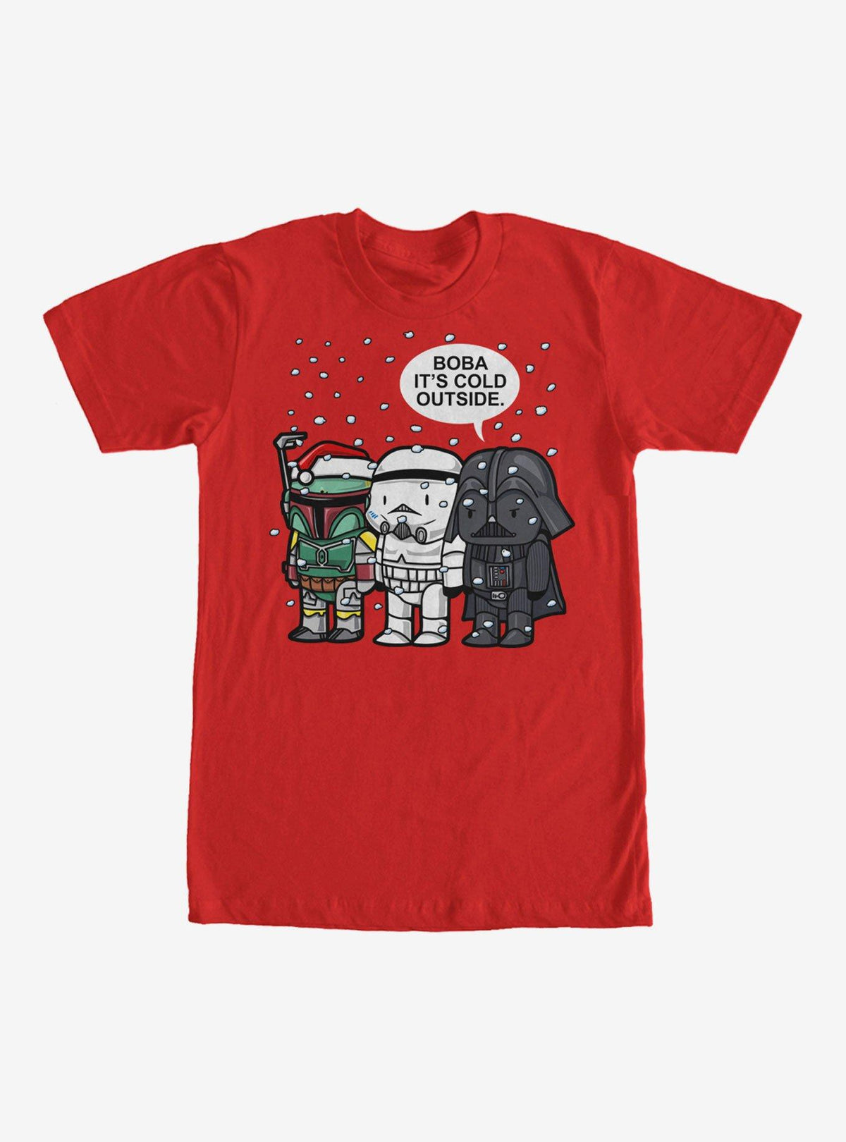 Star Wars Boba It s Cold Outside T Shirt T Shirt Streetwear Style Daily Wear