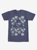 Nintendo Legend of fantasy adventure Floral Triforce T-Shirt