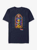 Nintendo Legend of fantasy adventure Stained Glass T-Shirt