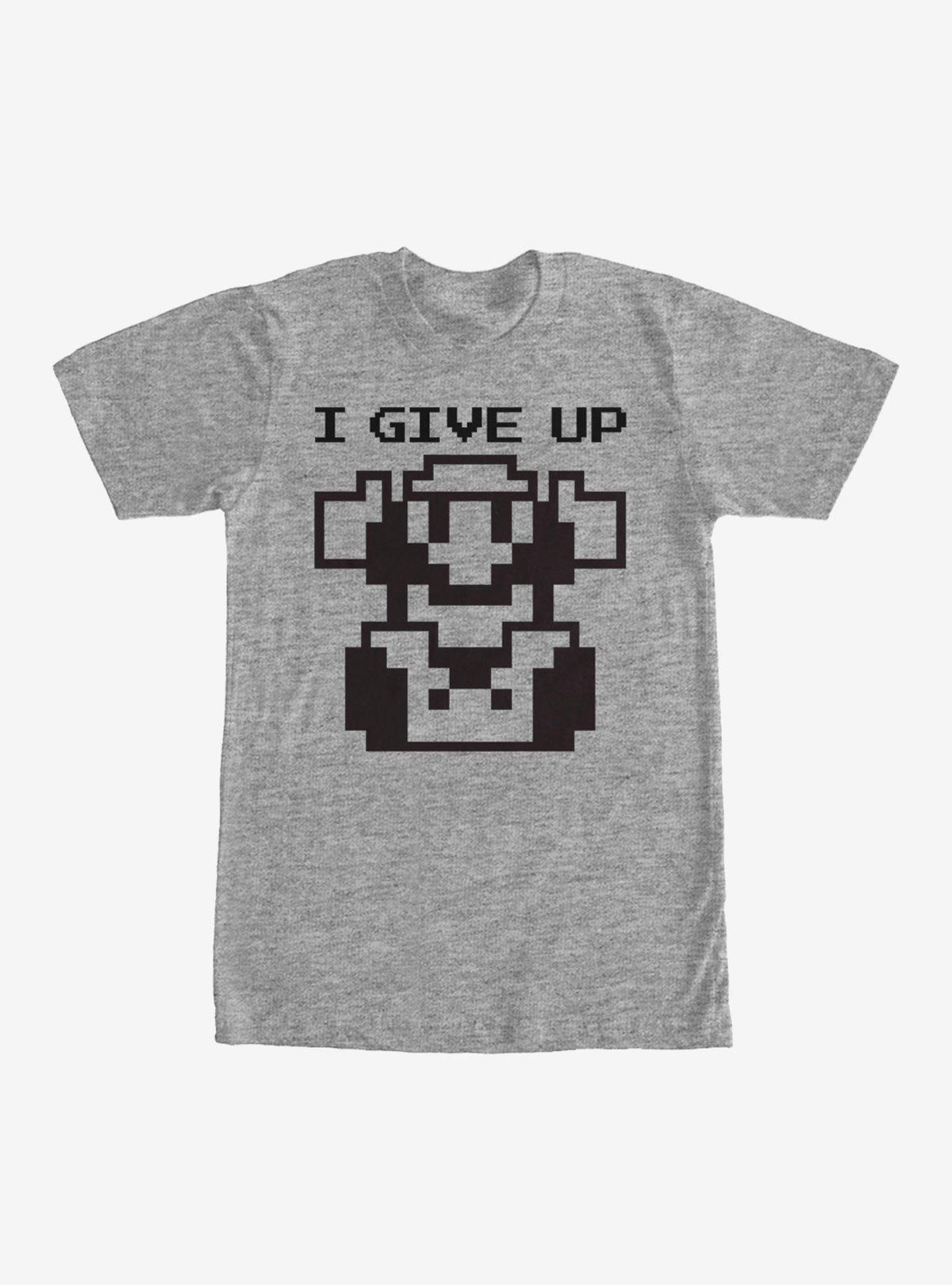 Nintendo retro platform gamer I Give Up T-Shirt