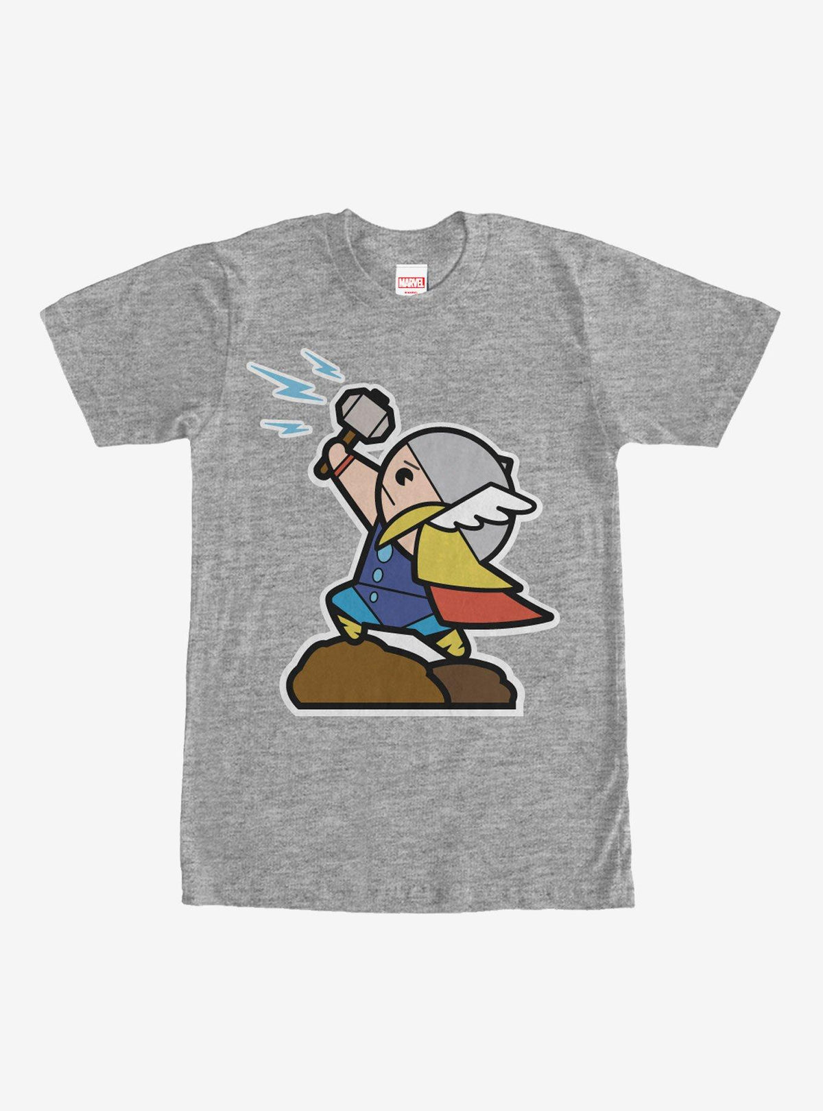 Cartoon Thor with Hammer T-Shirt