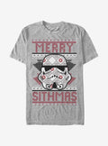 space adventure Christmas Merry Sithmas T-Shirt