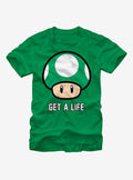 Nintendo retro platform gamer Get a Life T-Shirt