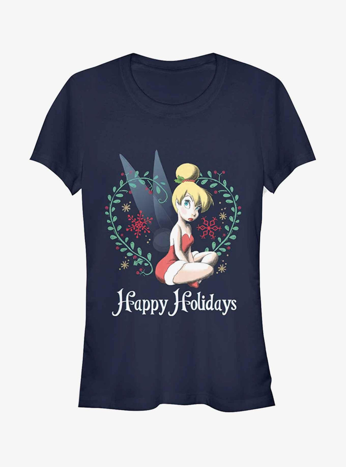 Ugly Christmas Sweater Tinker Bell Girls T-Shirt