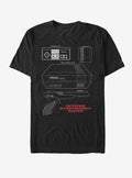 Nintendo NES Schematic T-Shirt 2