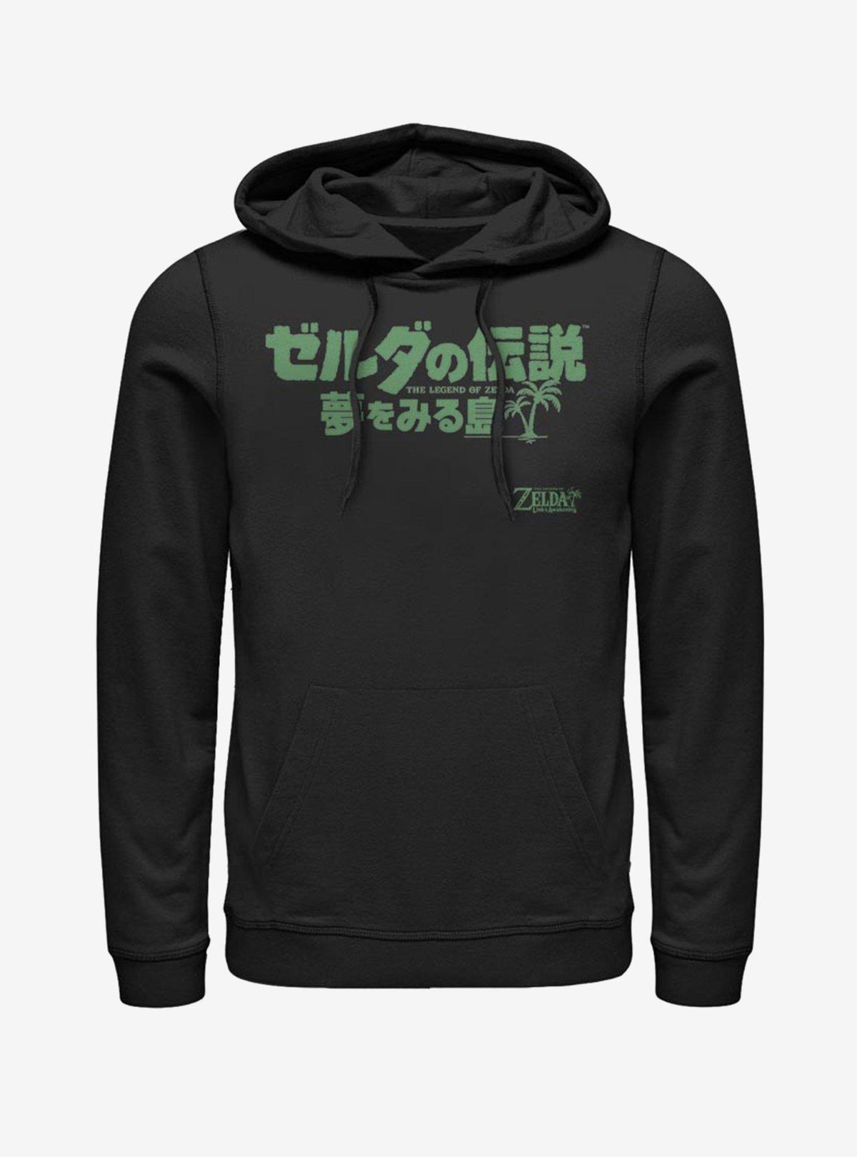 Nintendo The Legend of fantasy adventure Link's Awakening Japanese Logo Hoodie