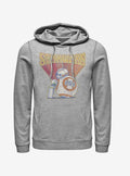 space adventure Episode IX The Rise Of Skywalker BB-8 Retro Hoodie