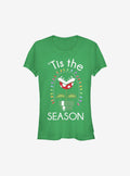 retro platform gamer 'Tis The Season Christmas Piranha Girls T-Shirt