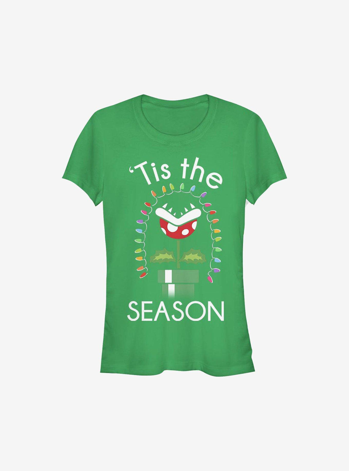 retro platform gamer 'Tis The Season Christmas Piranha Girls T-Shirt