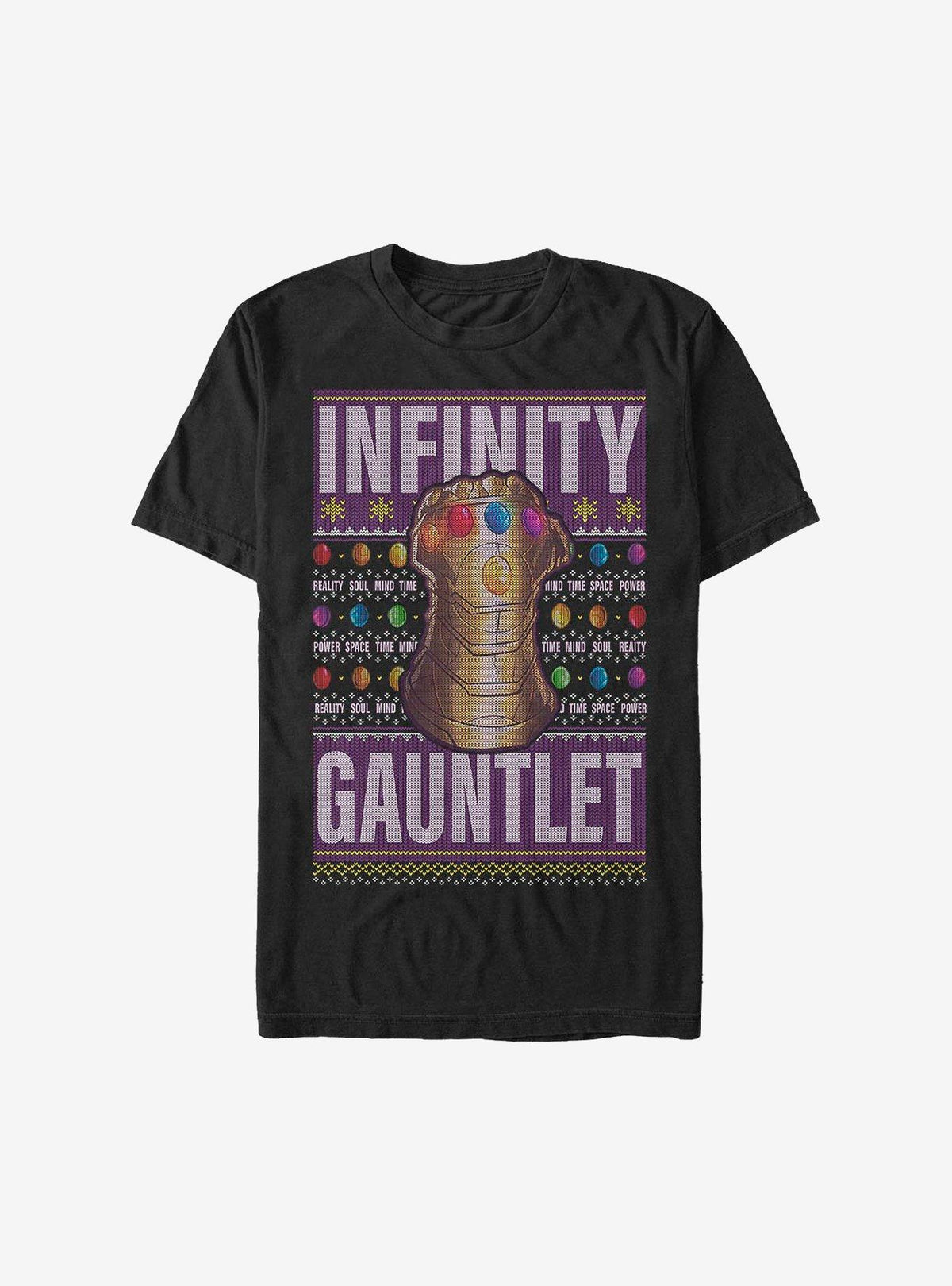 Avengers Gauntlet Christmas Pattern T-Shirt