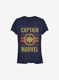 Captain Christmas Pattern Sweater Girls T-Shirt