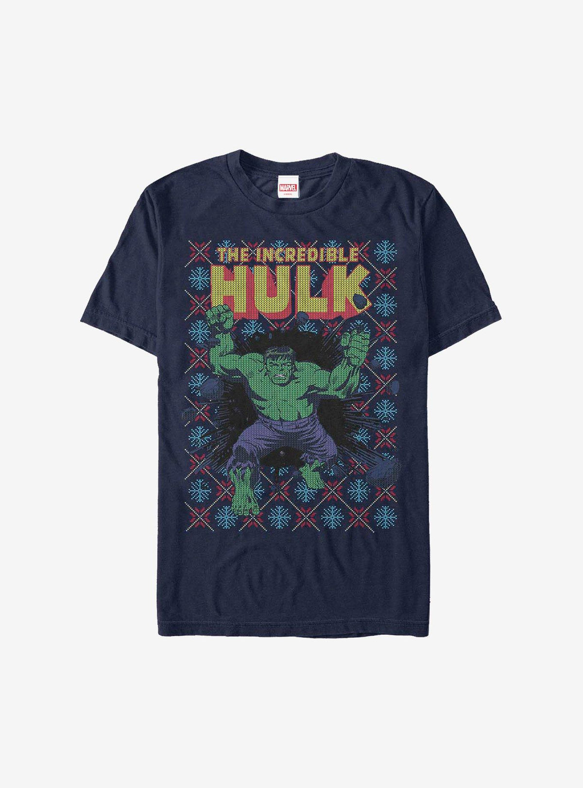 Hulk Smash Christmas Pattern Sweater T-Shirt