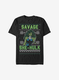 She Hulk Christmas Pattern Sweater T-Shirt