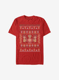 Iron Man Christmas Pattern T-Shirt
