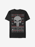 Punisher Christmas Pattern Sweater T-Shirt