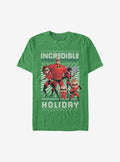 The Incredibles Christmas Pattern T-Shirt