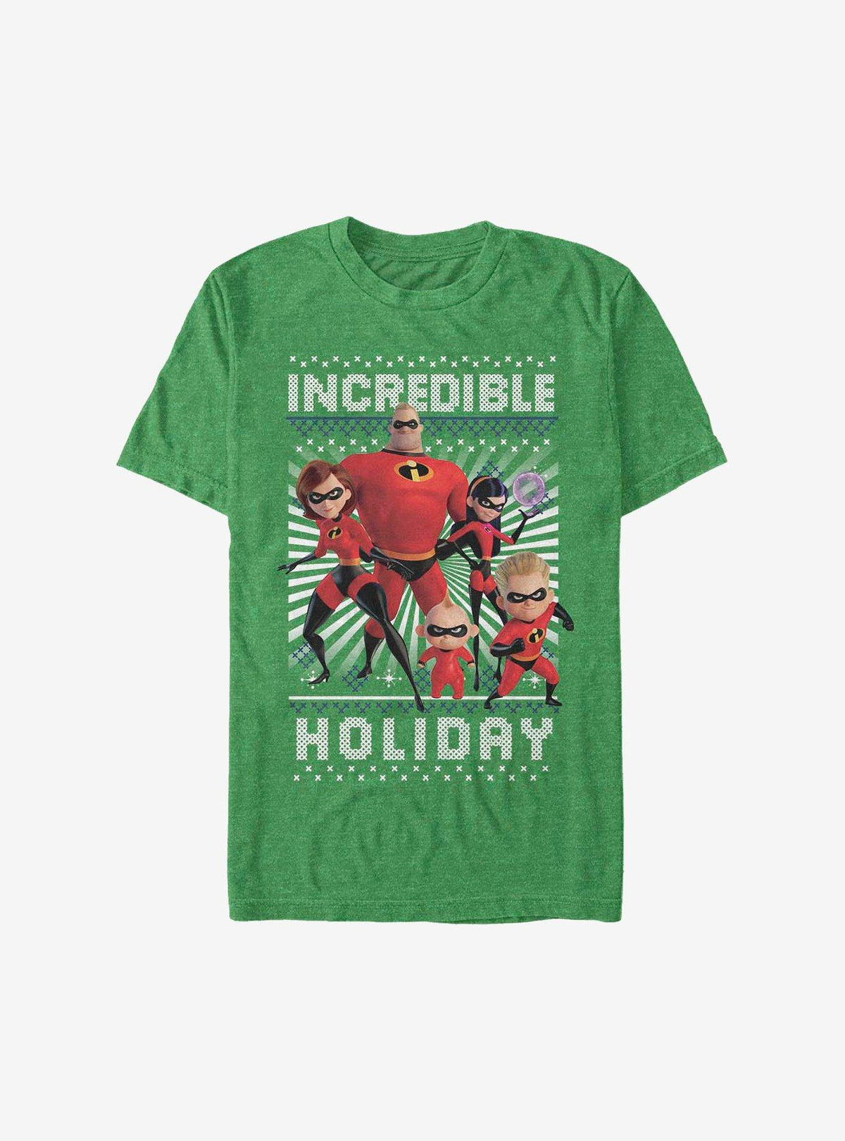 The Incredibles Christmas Pattern T-Shirt
