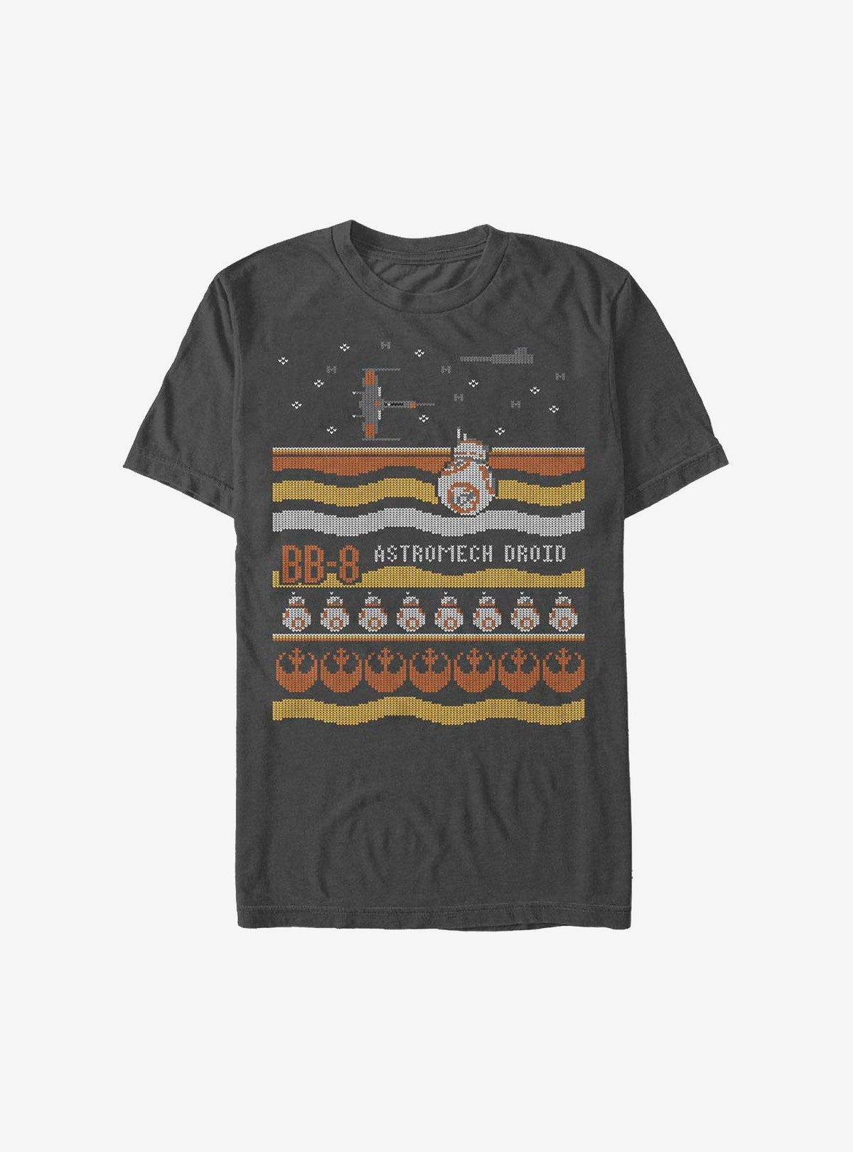 space adventure Astromech Christmas Pattern T-Shirt