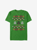 space adventure Fine Strikes Christmas Pattern T-Shirt 2