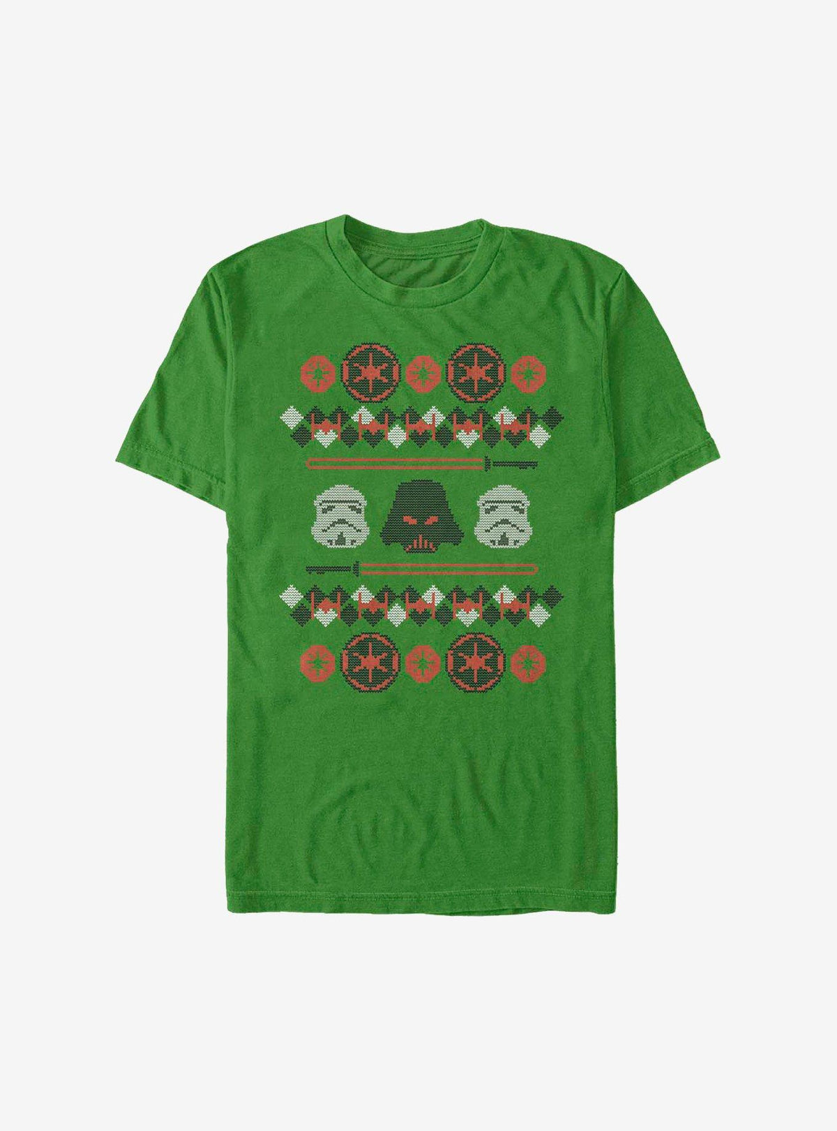 space adventure Fine Strikes Christmas Pattern T-Shirt 2