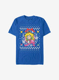 retro platform gamer Princess Wreath Christmas Sweater T-Shirt