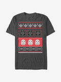 space adventure Holiday Helmet Christmas Pattern T-Shirt