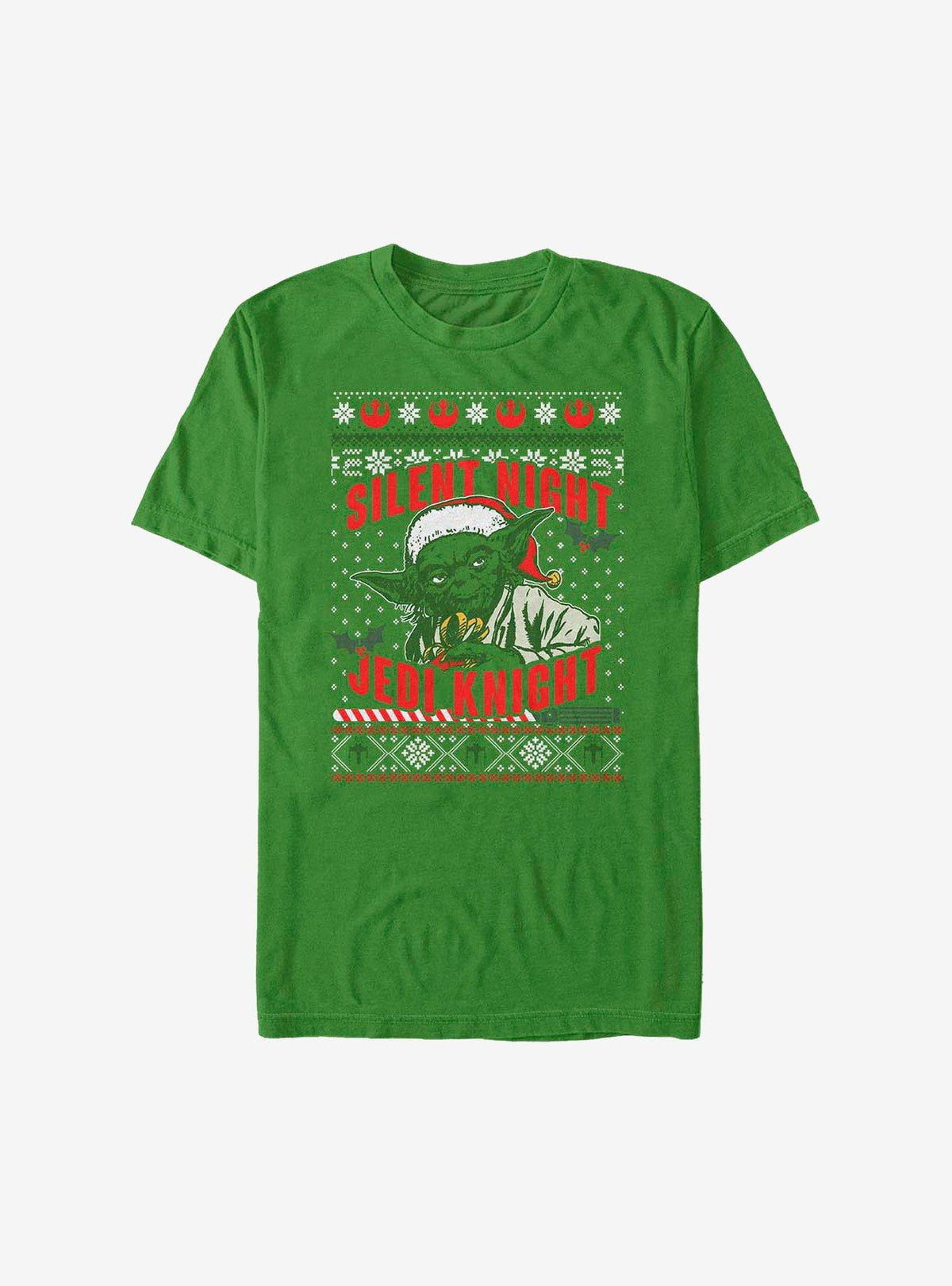 space adventure Silent Night Christmas Pattern T-Shirt