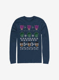 Avengers Christmas Sweater Long-Sleeve T-Shirt