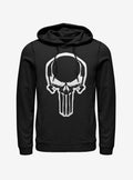 Punisher Skull Outline Hoodie
