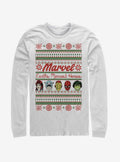 Avengers Merriest Heroes Ugly Christmas Long-Sleeve T-Shirt