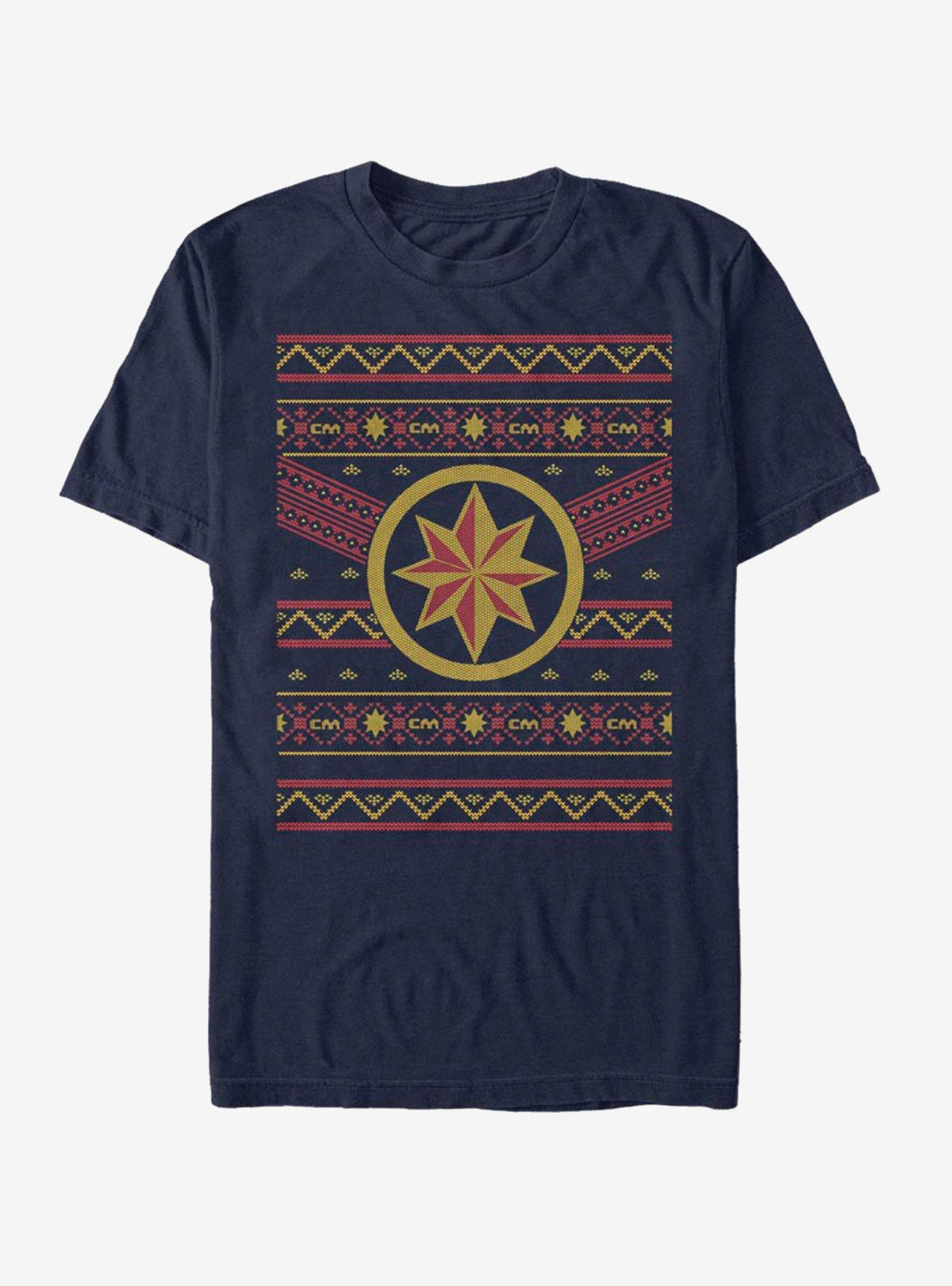 Captain Logo Ugly Christmas T-Shirt