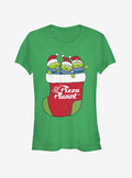 Toy Story Pizza Planet Alien Christmas Stocking Girls T-Shirt