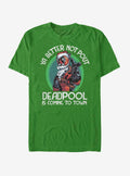 masked antihero Coming To Town Christmas T-Shirt