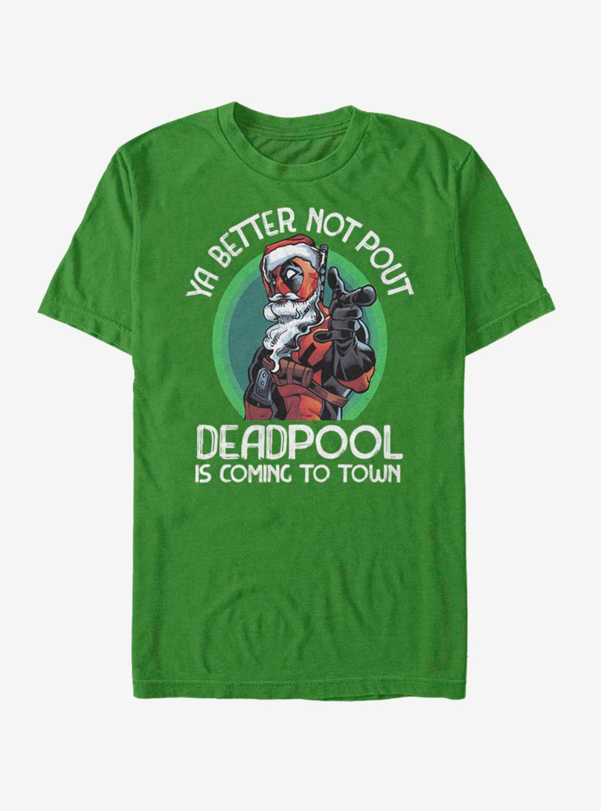 masked antihero Coming To Town Christmas T-Shirt
