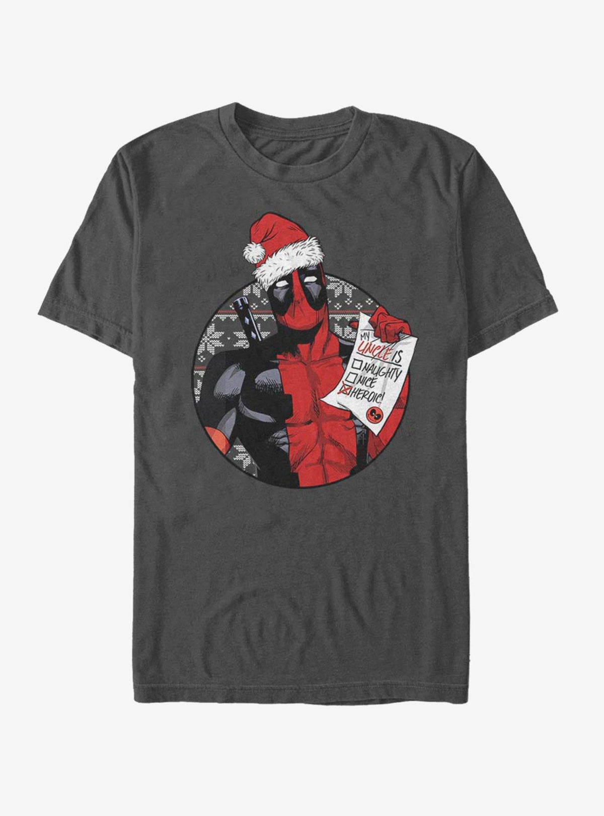 masked antihero Hero Uncle Christmas T-Shirt