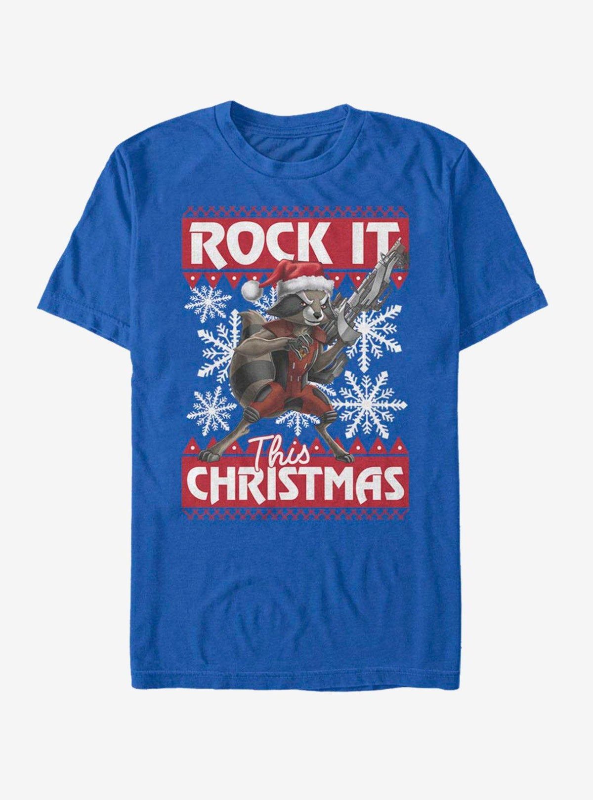 Guardians Of The Galaxy Rocket Christmas T-Shirt