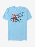 web hero Deck The Walls Christmas T-Shirt